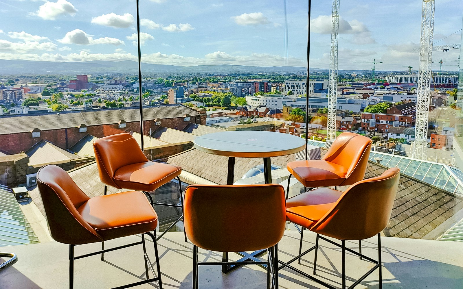 Take in the views from the Gravity Bar