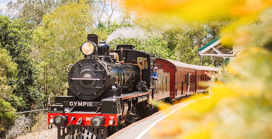 Pociąg parowy Mary Valley Rattler Bilety