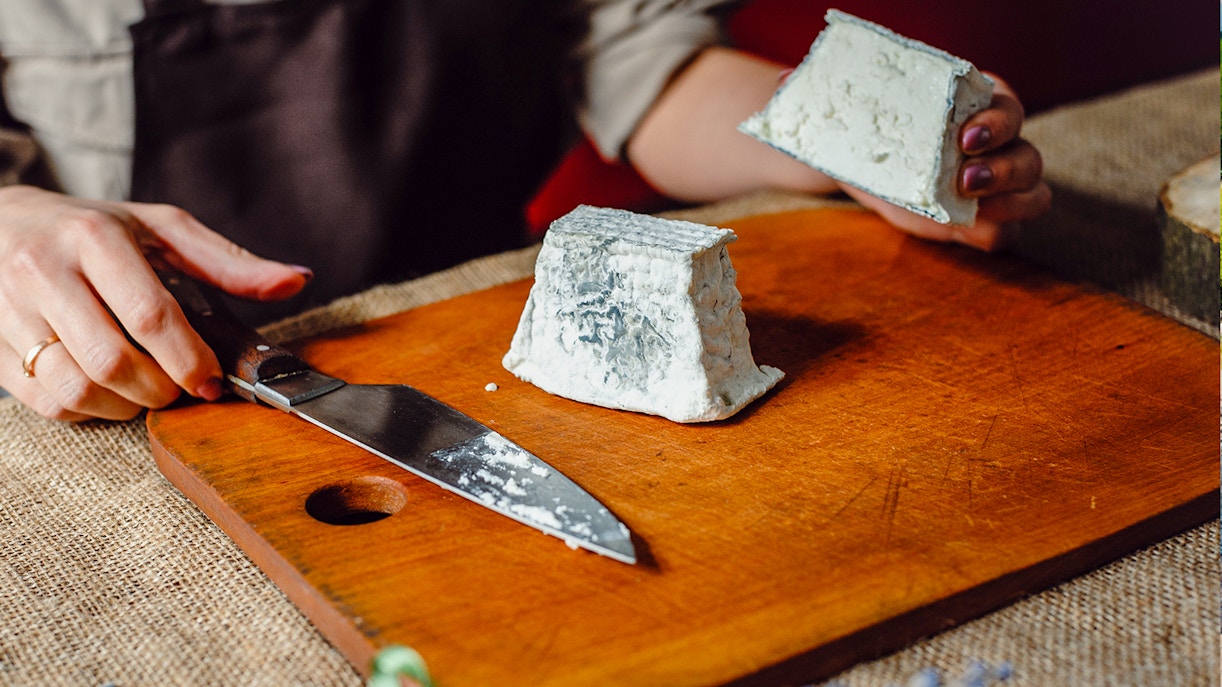 cheese in mont saint michel market