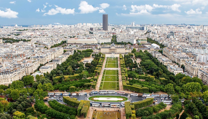 Garden of the Eiffel Tower