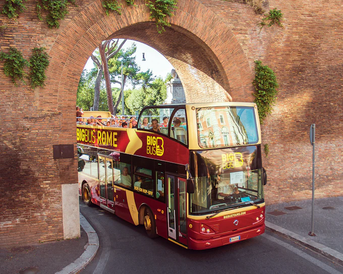 Big Bus: Rome Hop-on Hop-off Bus Tour with Hop-on Hop-off River Cruise