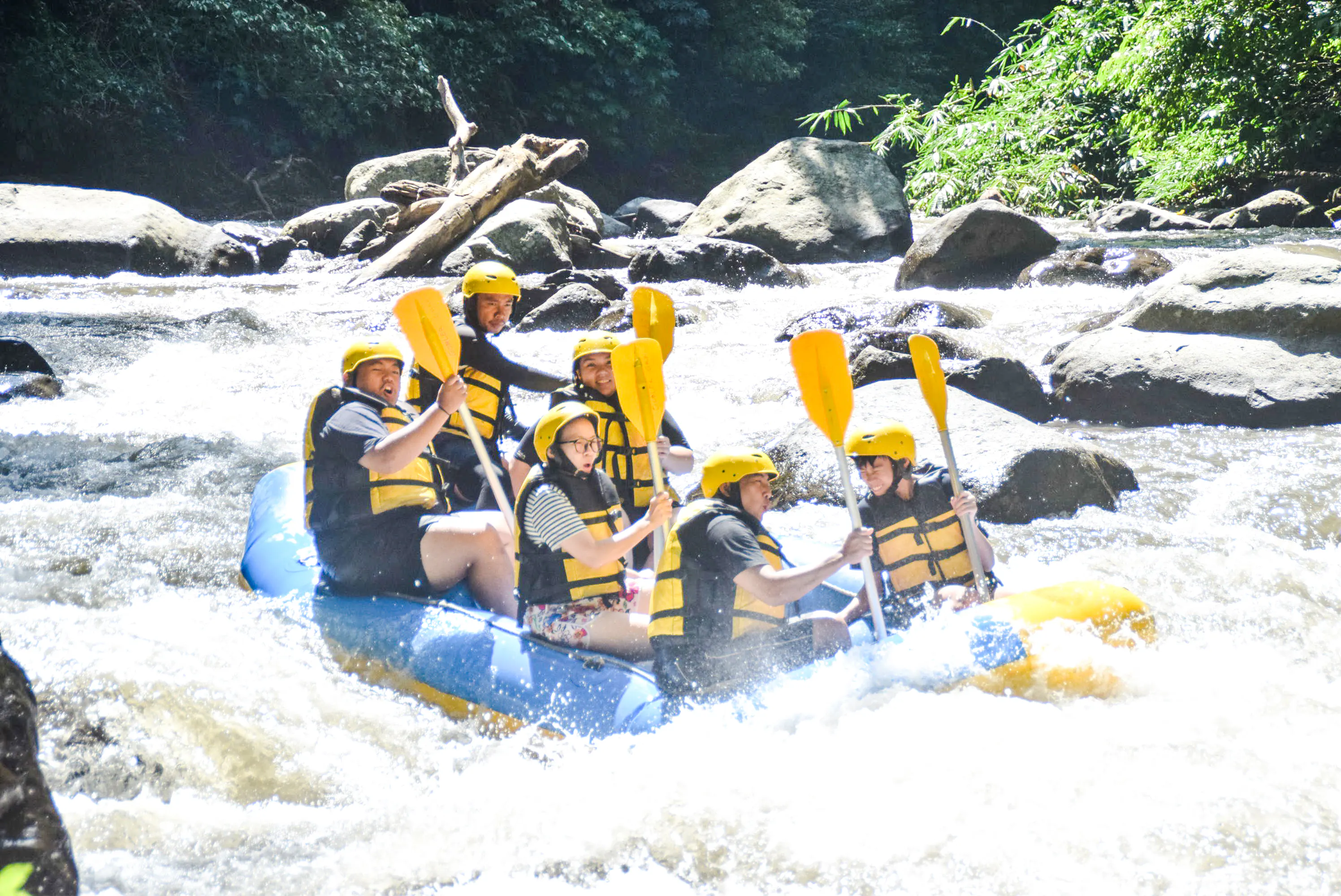 Ayung River Rafting in Ubud with Buffet Lunch