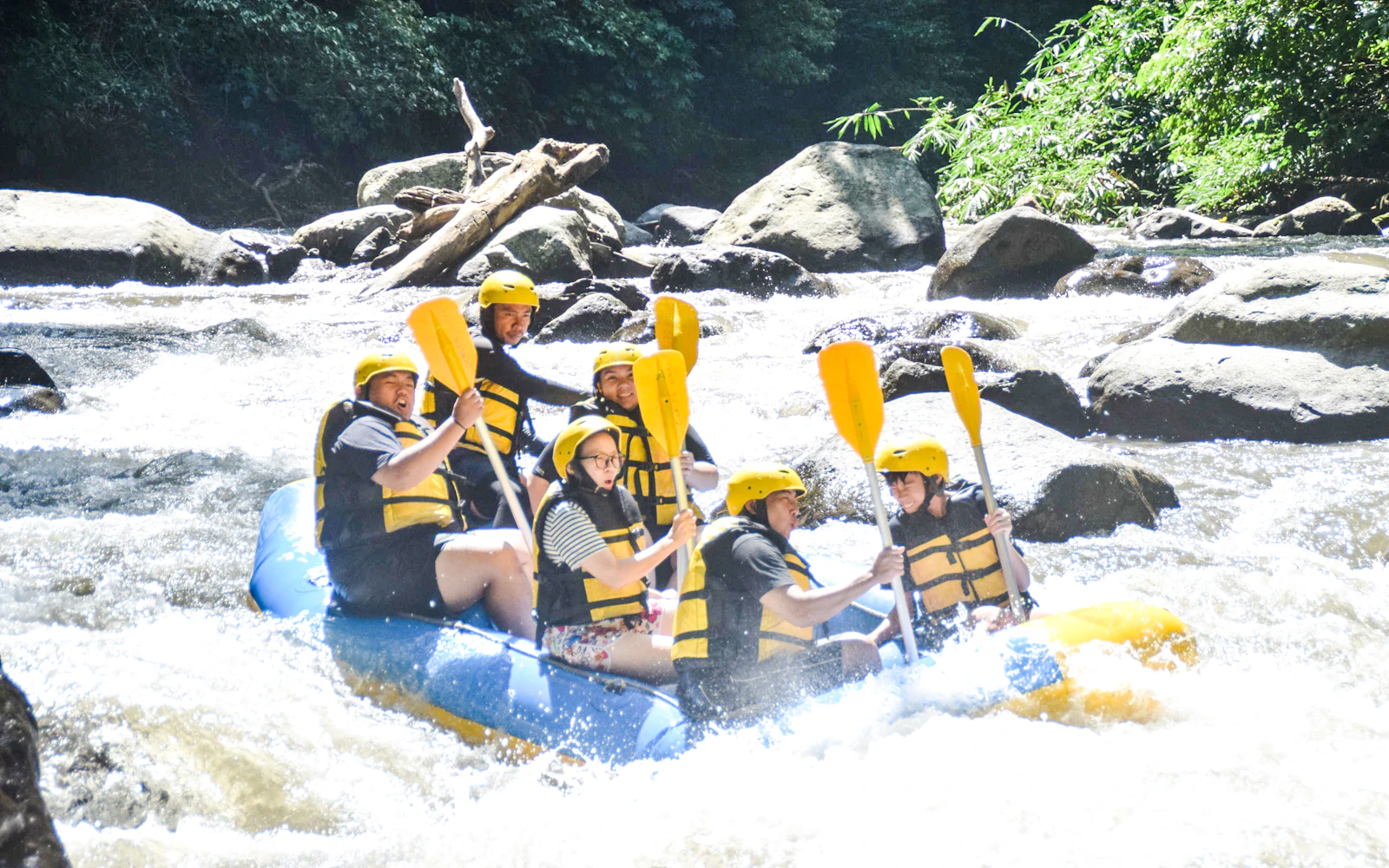 Ayung River Rafting in Ubud with Buffet Lunch