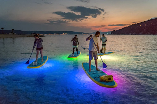 From Split: SUP or Kayak Night Glow Tour