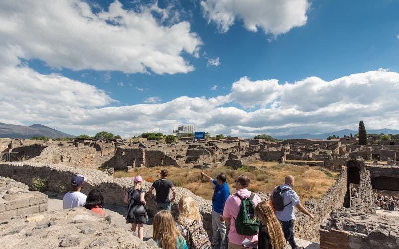desde roma: excursión de un día a pompeya y sorrento con limoncello, en español-4