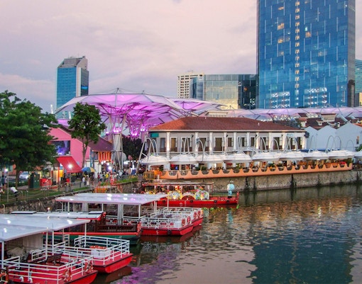 Singapore River Cruise - Boat Quay Jetty