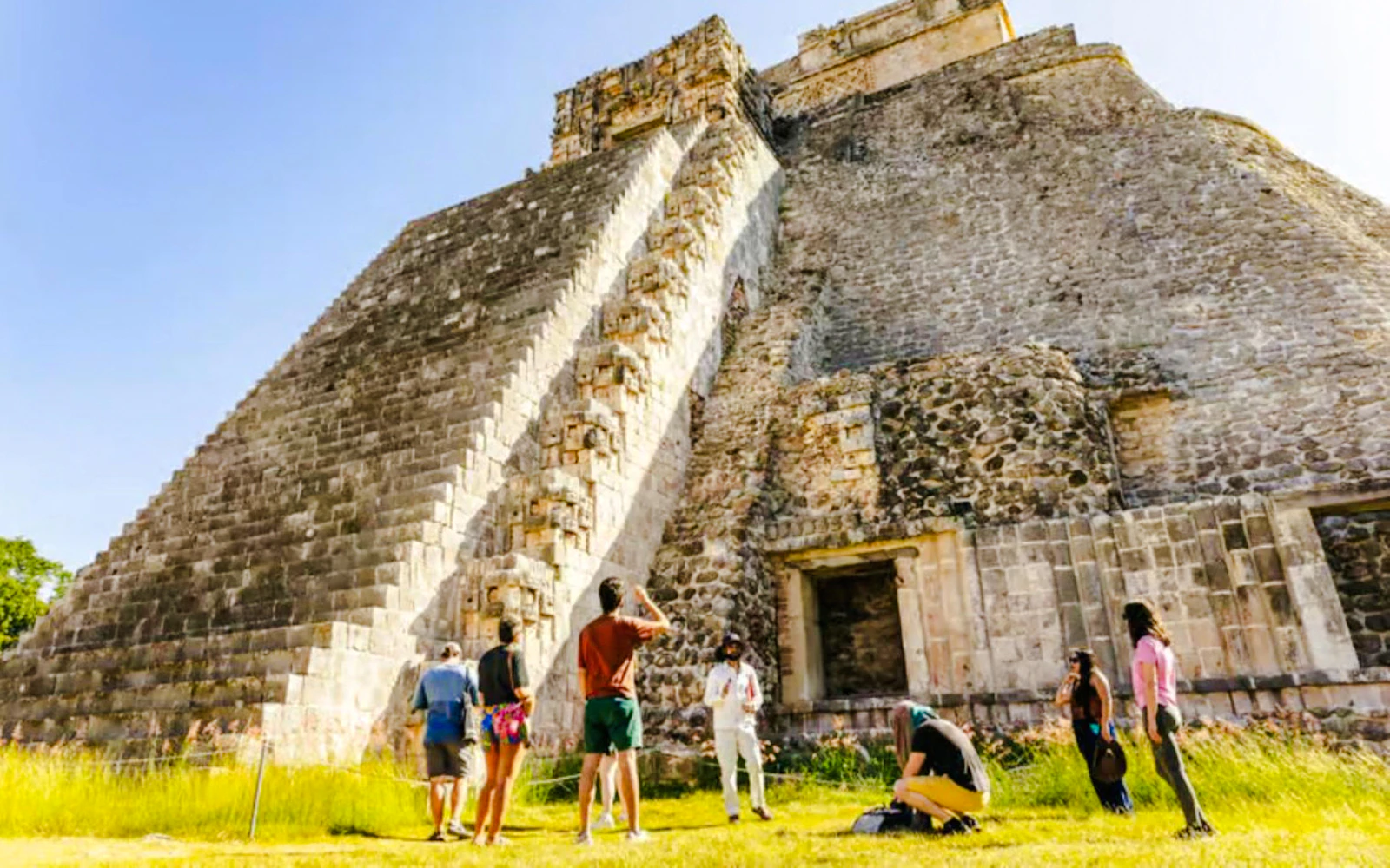 From Mérida: Uxmal Ruins Tour with Cave and Open Cenote Swims and Yucatán Lunch