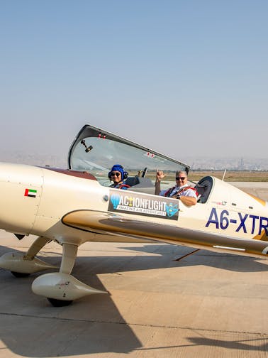 Experiência acrobática G-Force