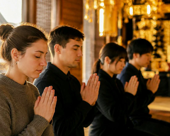 Kyoto Temple Morning Buddhist Ritual Small-Group Walking Tour