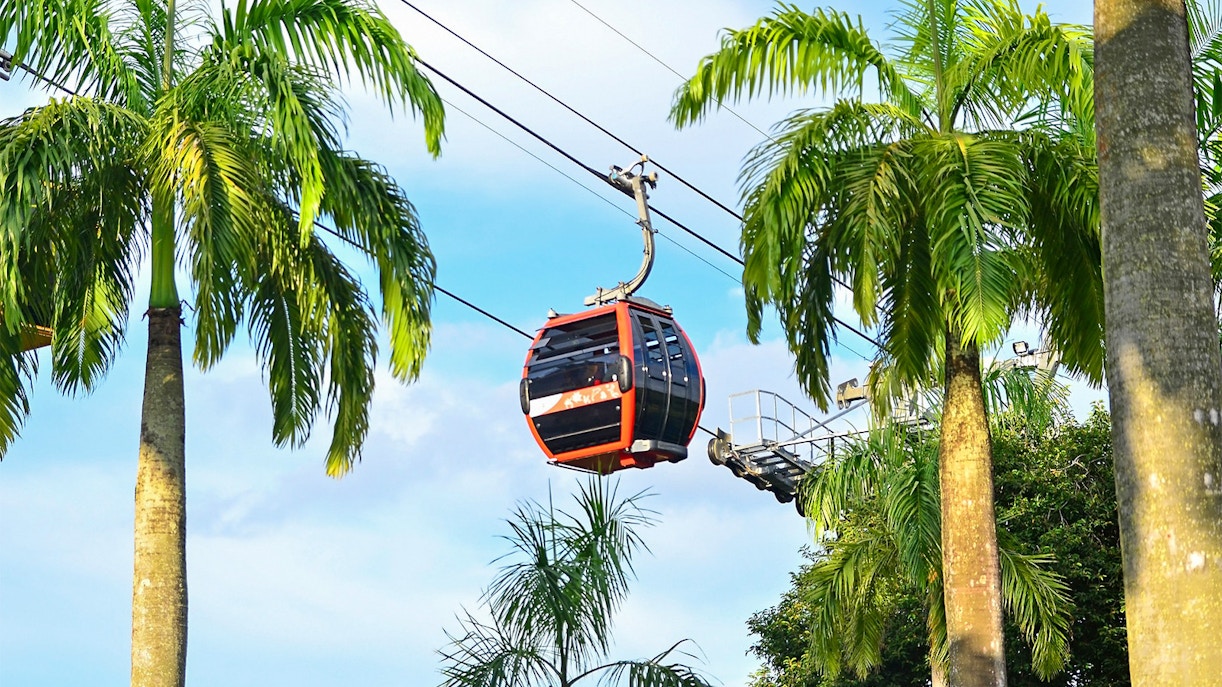 Horários do teleférico de Singapura