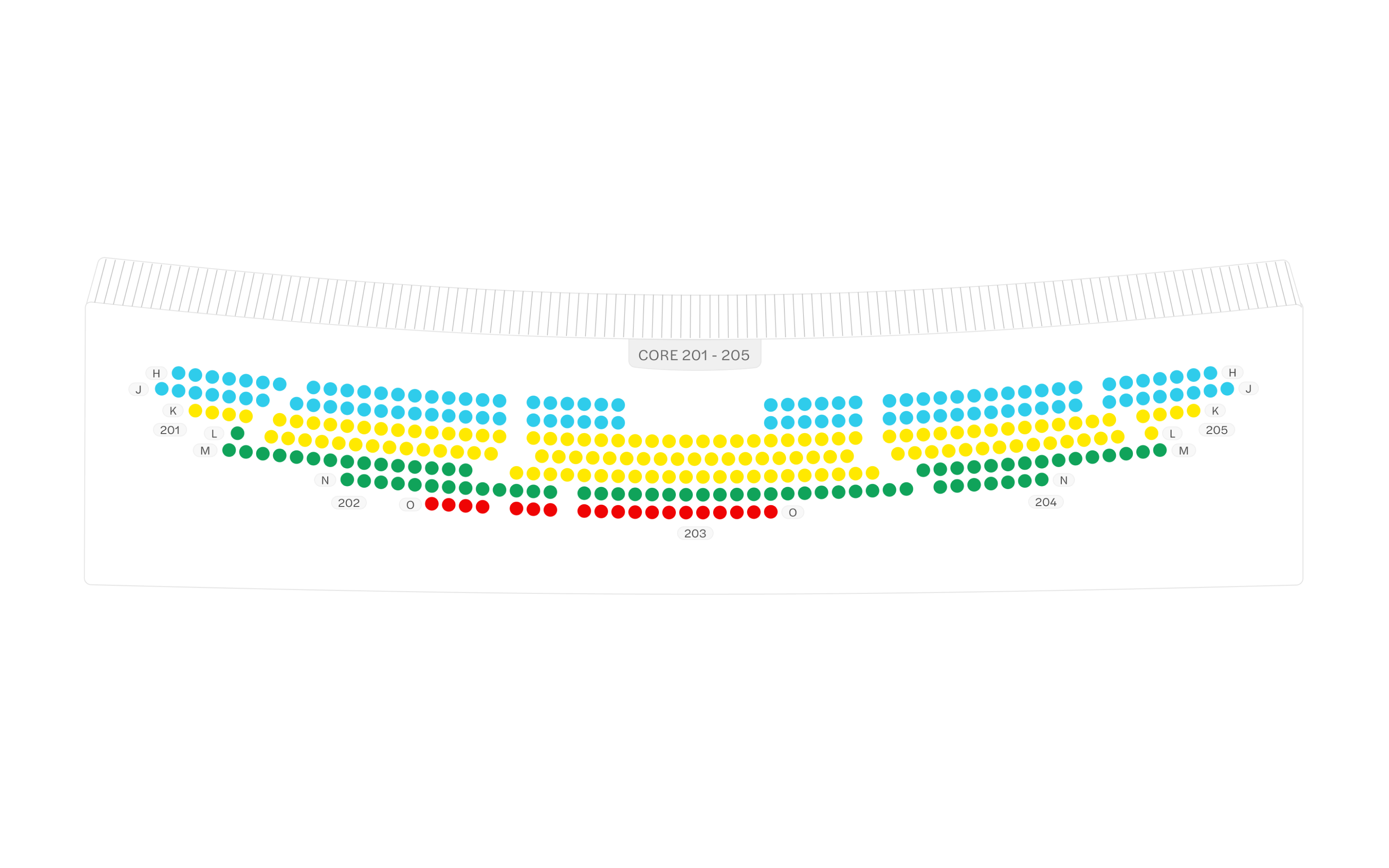 Mad Apple Theater Seating chart