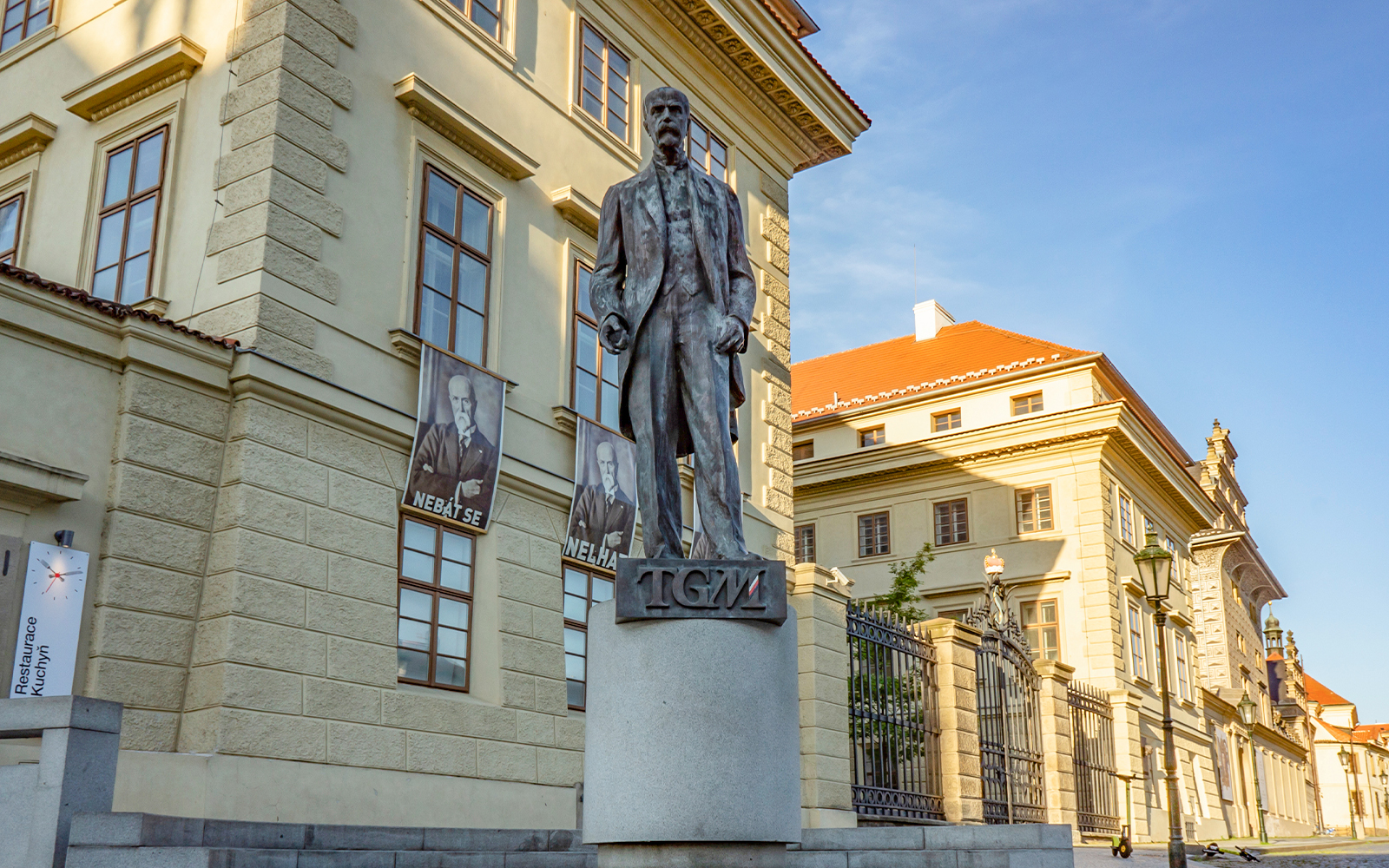 Tomáš Garrigue Masaryk Prague's Castle