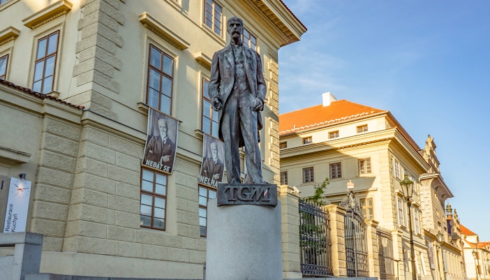 Tomáš Garrigue Masaryk Prague's Castle