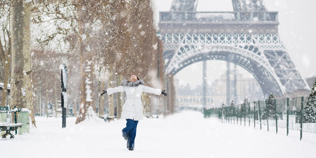 Christmas at the Eiffel Tower