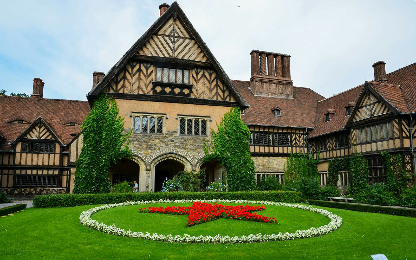 Cecilienhof palace in Neuer Garten