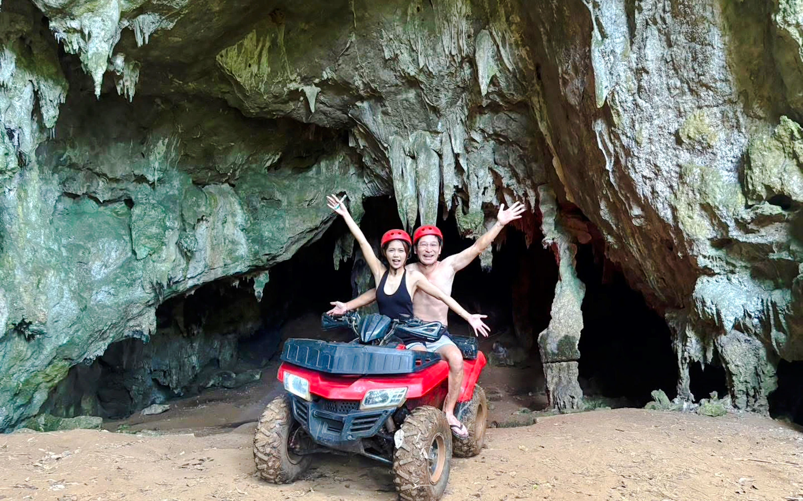 Krabi: Klong Root Kayaking and 30-Minute ATV Ride with Hotel Transfers