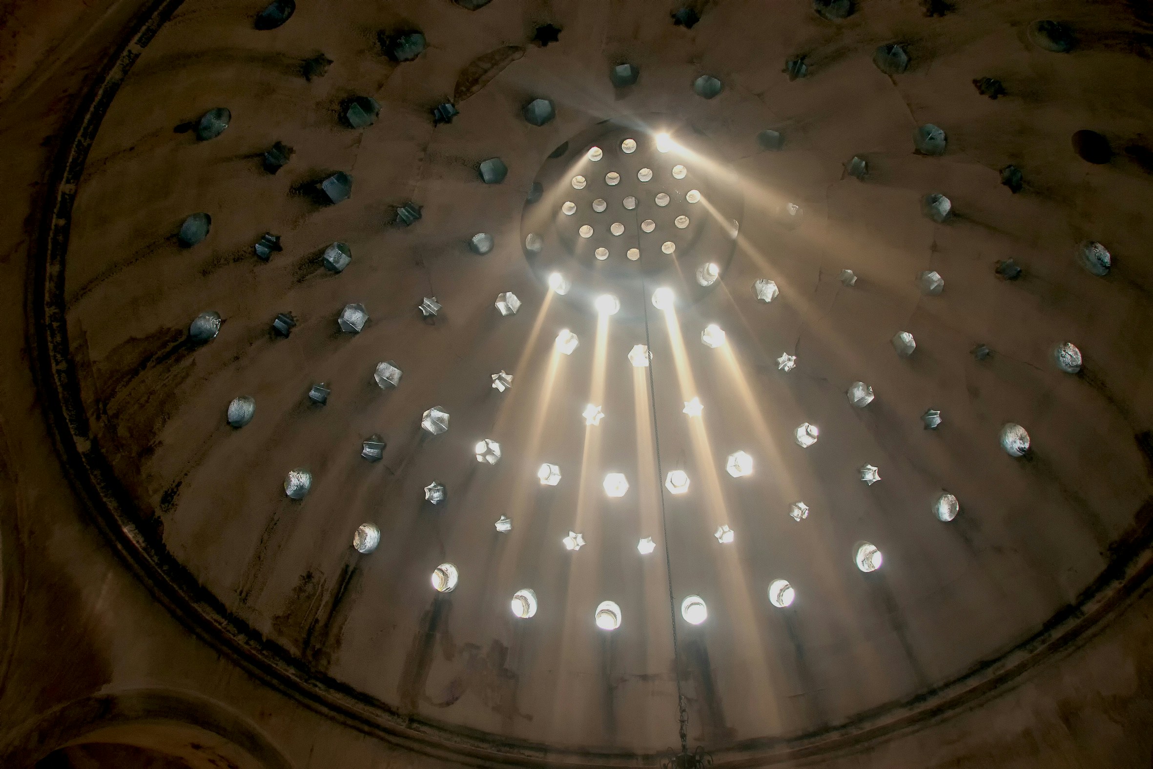 Dome in turkish bath