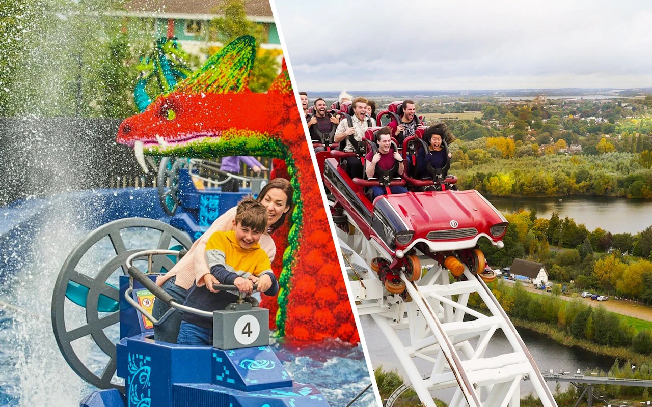 Kombiticket: LEGOLAND® Windsor + Thorpe Park