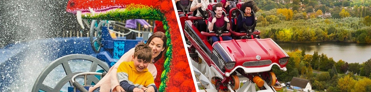Combo: biglietti d'ingresso per LEGOLAND® Windsor + Thorpe Park
