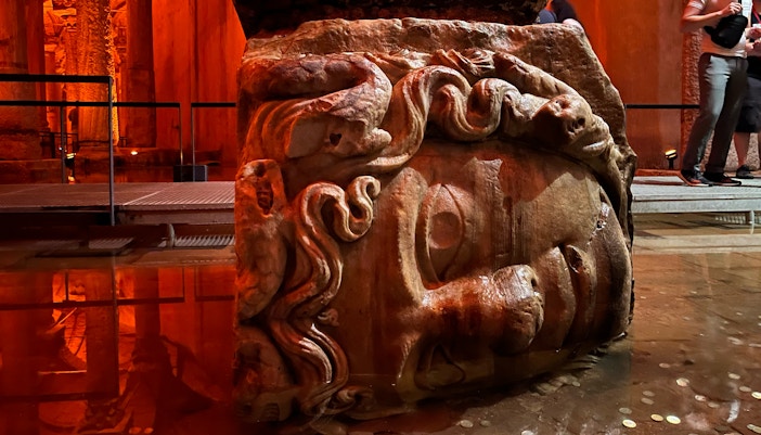Basilica Cistern in the Ottoman Era