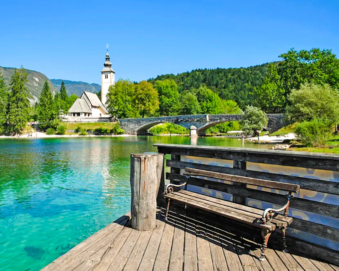 From Ljubljana: Lake Bled & Bohinj Tour with Savica Waterfall