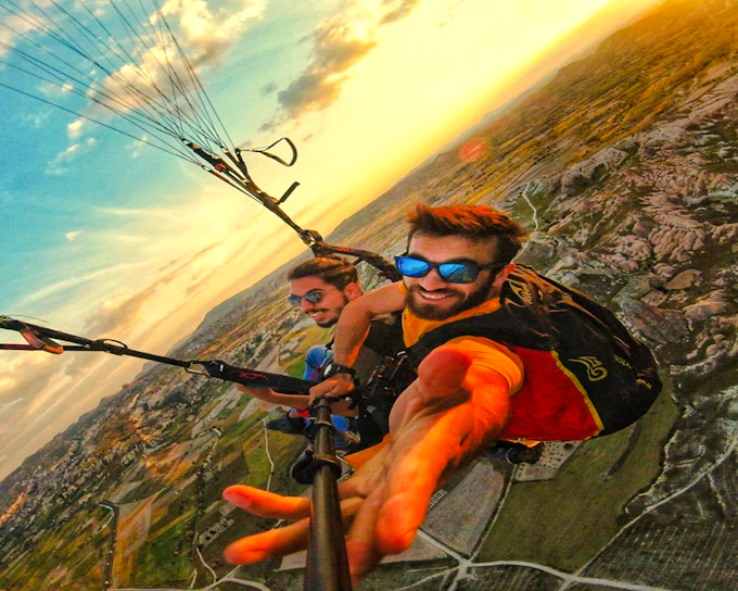 Cappadocia Tandem Paragliding with Hotel Transfers