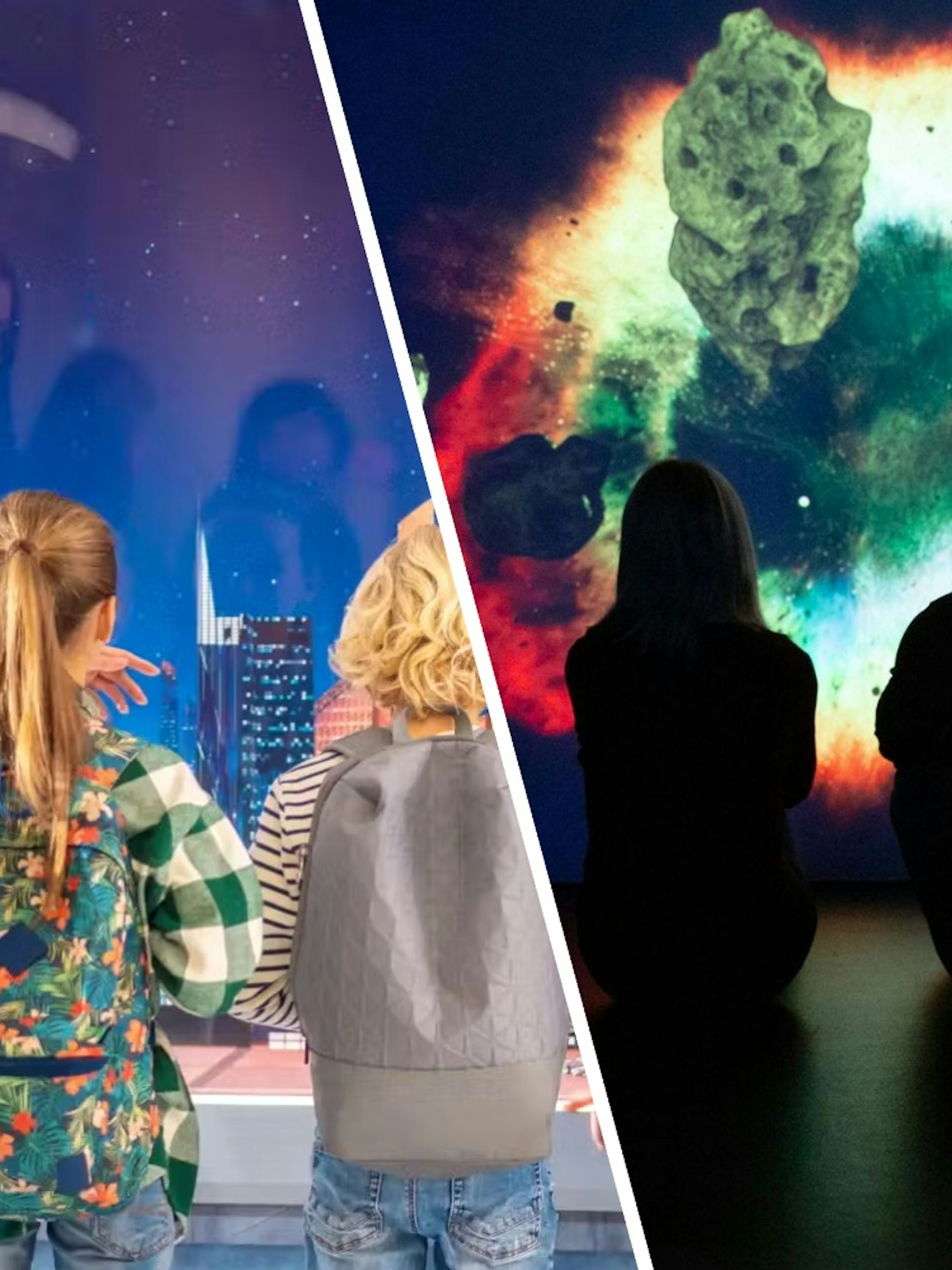Visitors exploring interactive exhibits at World of Illusion & EPIC Museum Experience.