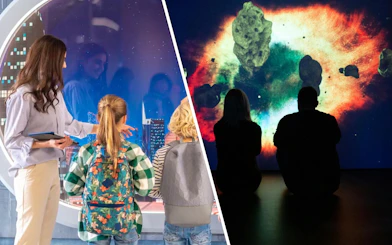 Visitors exploring interactive exhibits at World of Illusion & EPIC Museum Experience.
