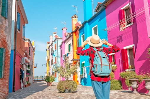 Murano & Burano Islands båttur med glasblåsning