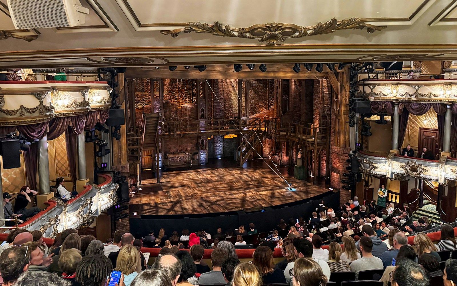 "Section: Royal Circle
Seat: H 32
Date: Oct 28, 2024
Show: Hamilton"