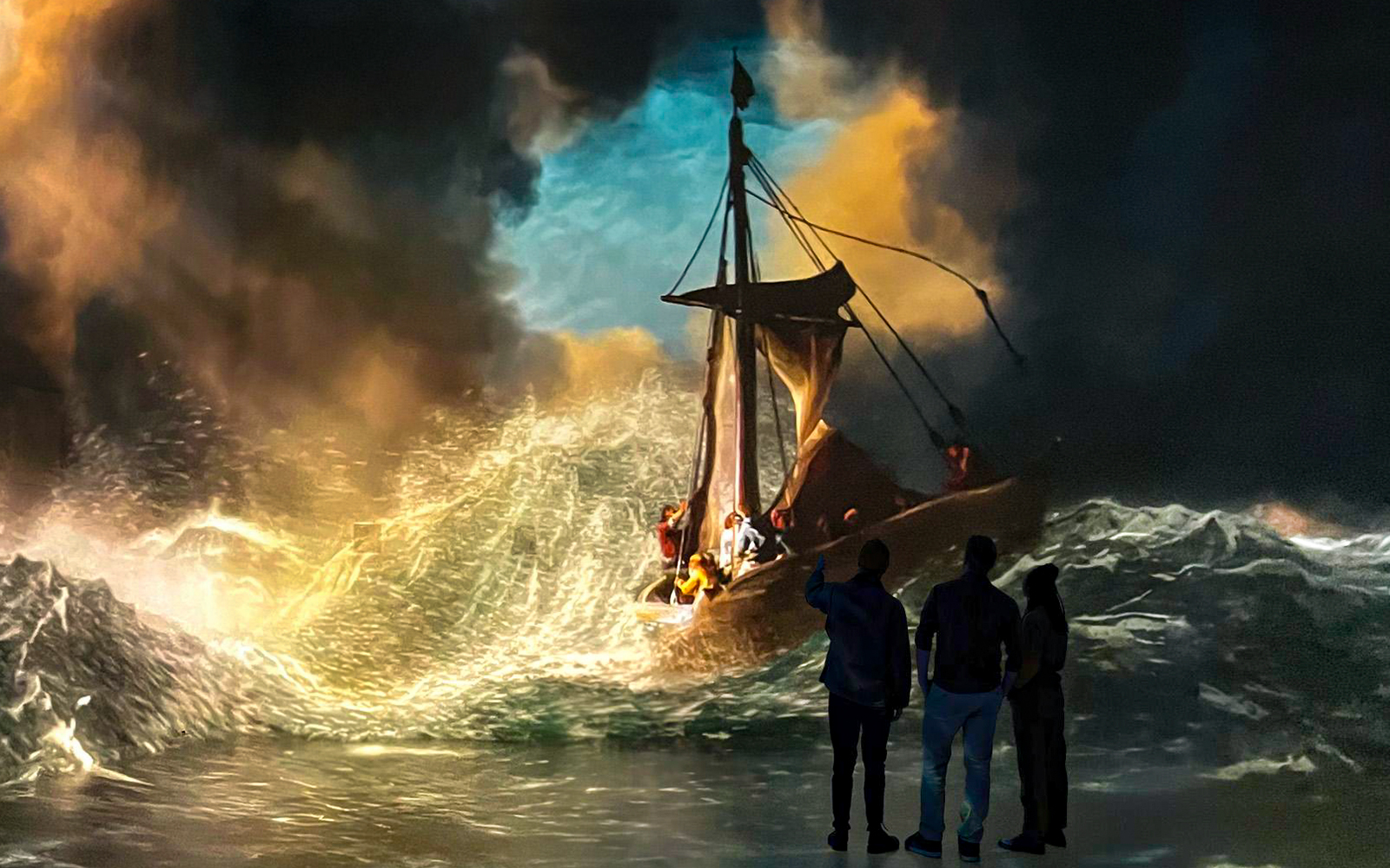 Christ in the Storm on the Lake of Galilee at Frameless London tickets