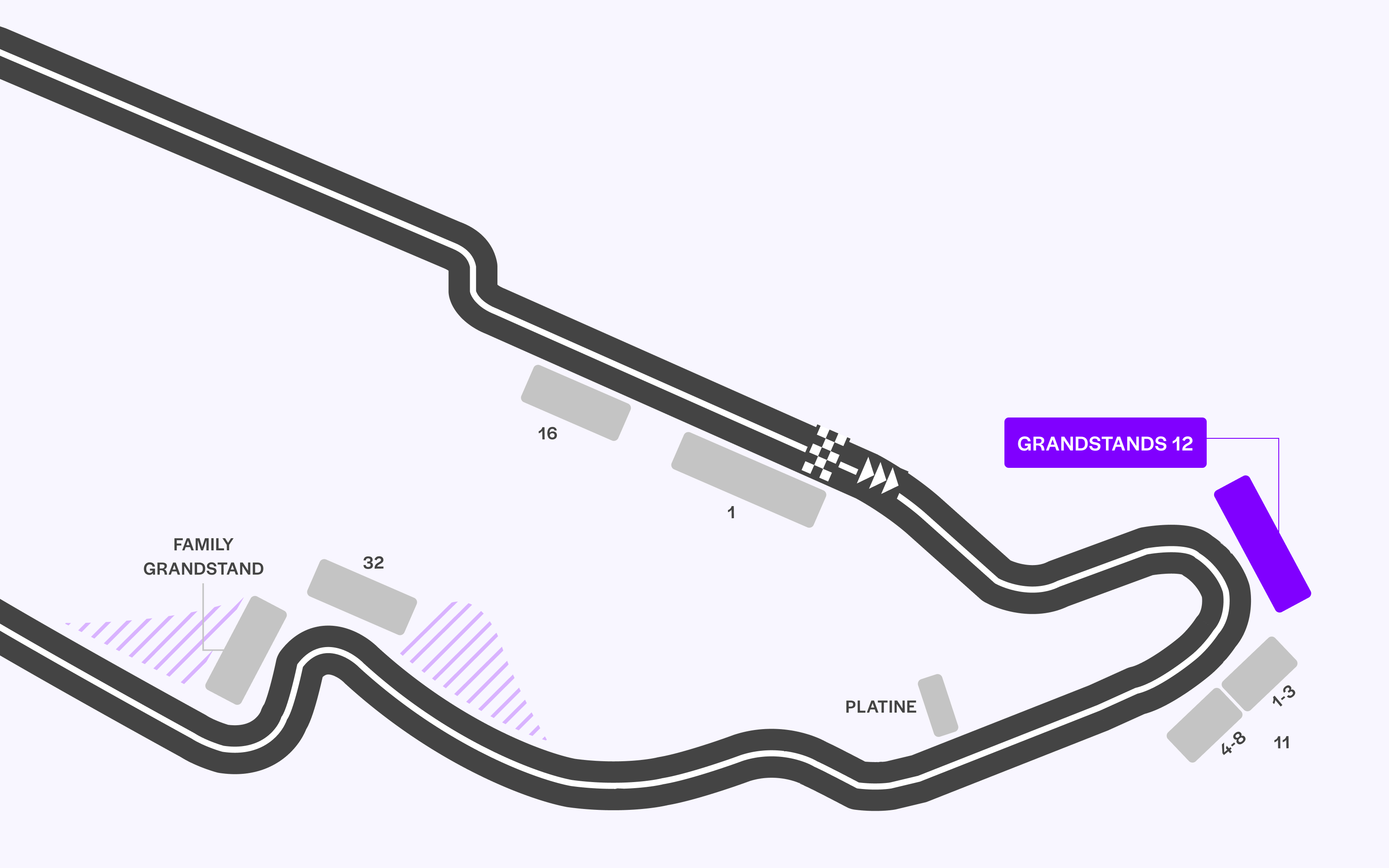 F1 Canadian GP Grandstands