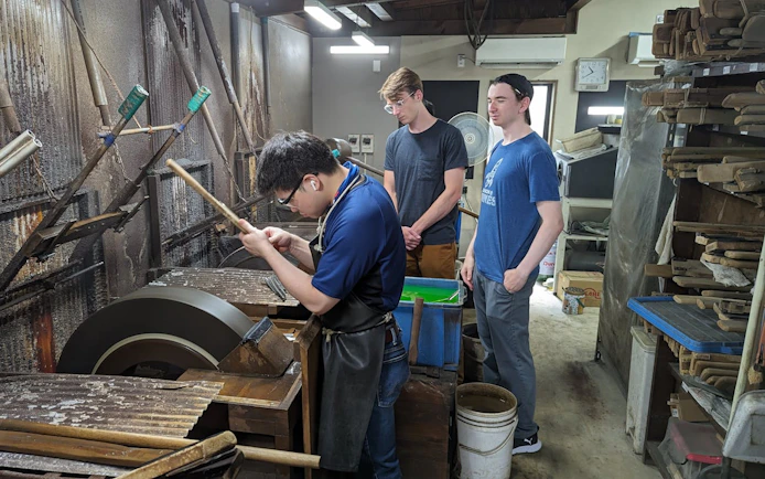 Private Sakai Knife-Maker or Blacksmith Workshop Tour