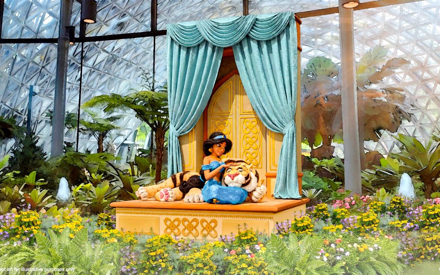 billets pour gardens by the bay : cloud forest (jurassic world experience) + flower dome + floral fantasy-3