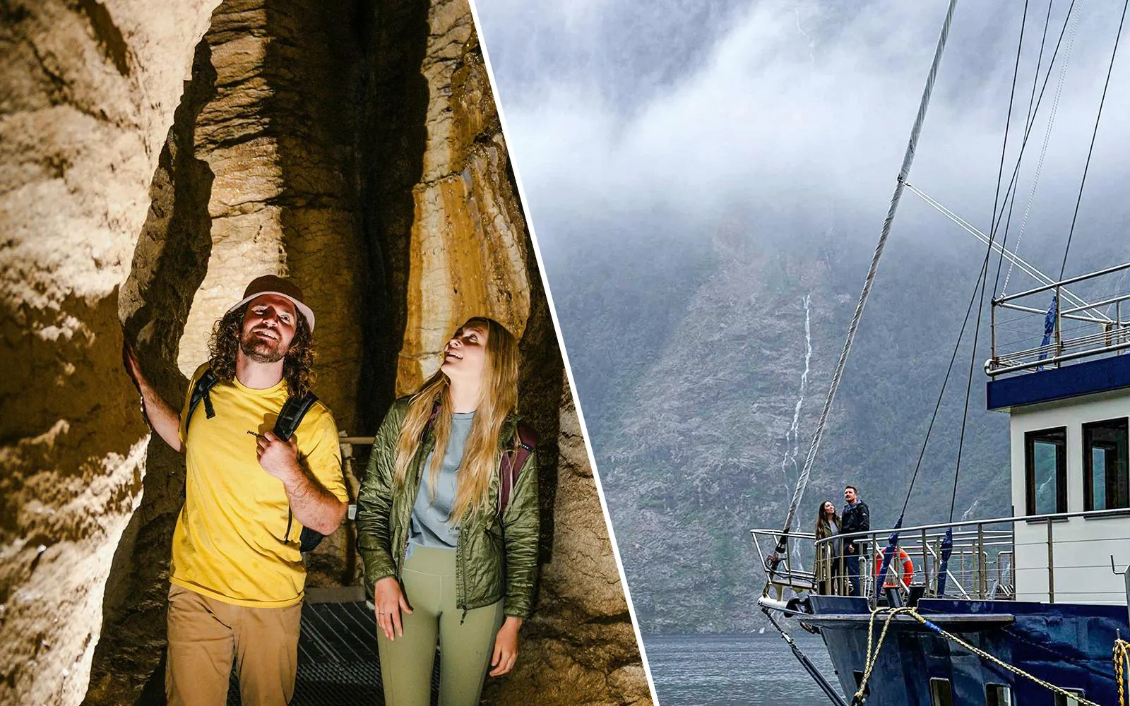 Te Anau Glowworm Caves and Doubtful Sound Overnight Cruise Experience