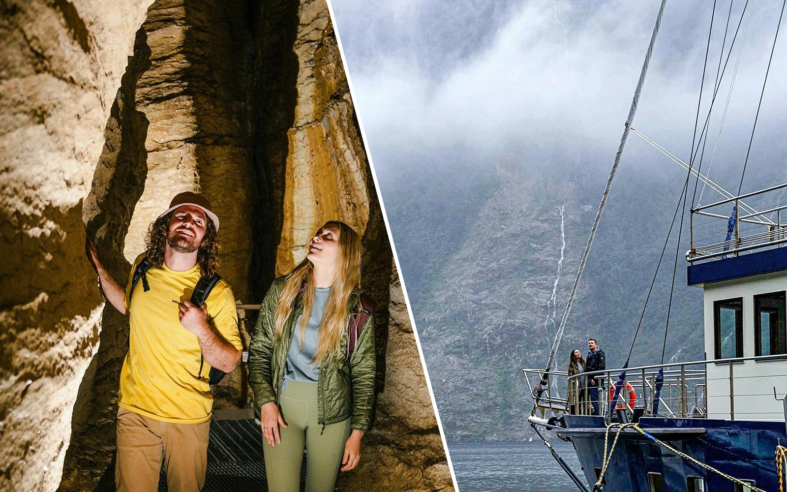 Te Anau Glowworm Caves and Doubtful Sound Overnight Cruise Experience