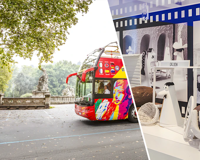 Combo: Turin Hop-on Hop-off Bus Tour + Lavazza Museum Tickets