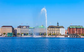 La fontaine de l'Alster
