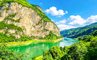 from chongqing: wujiang river, 816 nuclear project and wuling mountain great rift valley tour-7