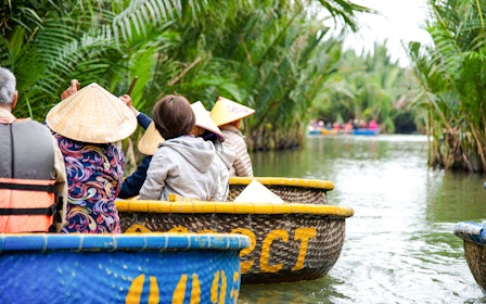 Coconut Boat Ride in Hoi An
