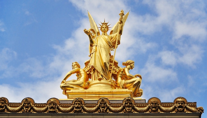 Opéra Garnier - Sculptures du toit