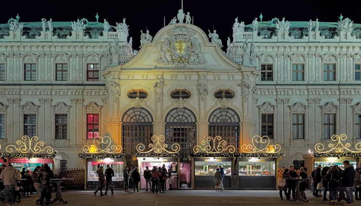 Belvedere Palace Christmas Market
