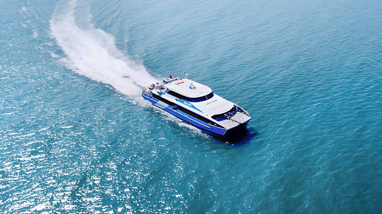 ferry in cinque terre