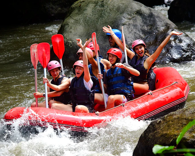 Bali Ayung River White Water Rafting with Buffet Lunch