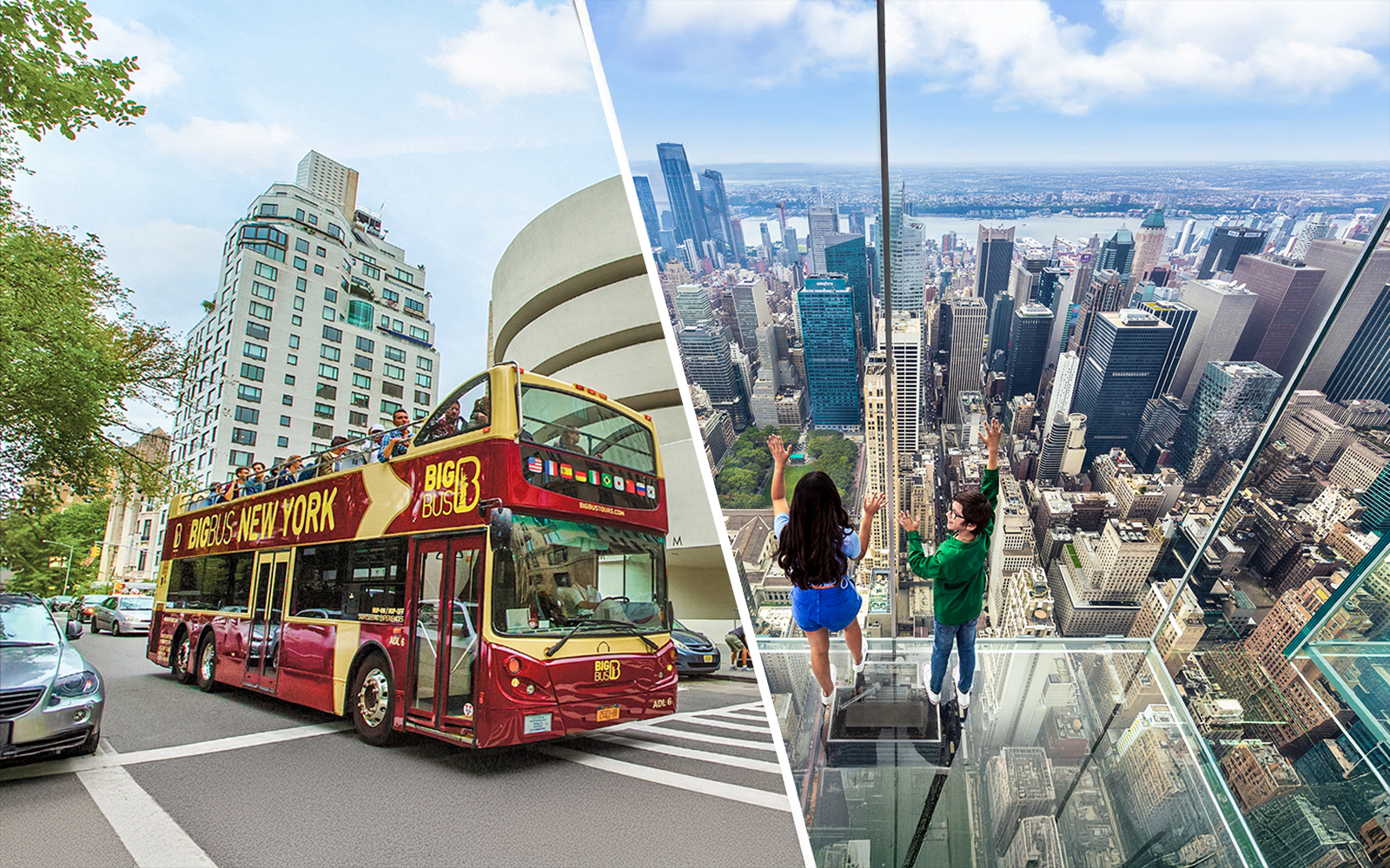 Combo (Save 10%): New York Hop-On Hop-Off Bus Tour + SUMMIT One Vanderbilt Tickets