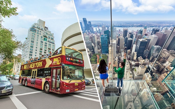 Combo: New York Hop-On Hop-Off Bus Tour + SUMMIT One Vanderbilt Tickets