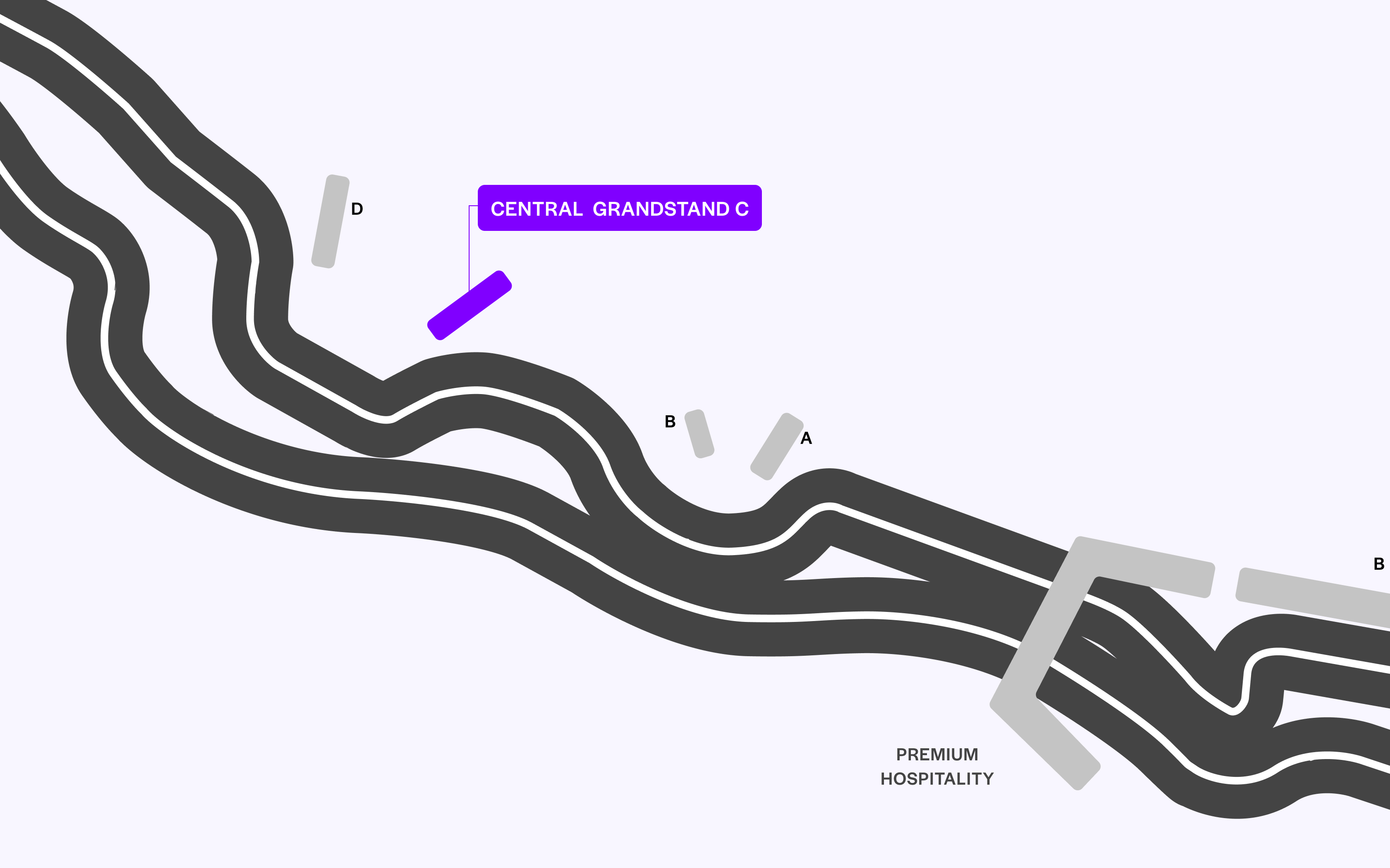 Formula 1 Saudi Arabian Grand Prix Seating Plan