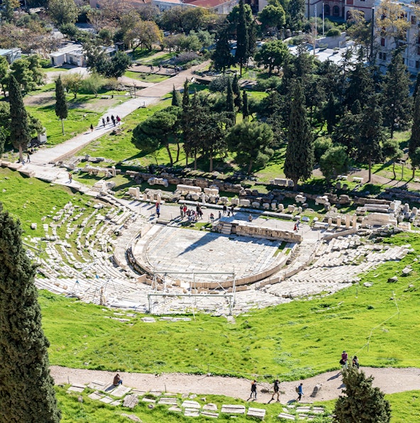 How the Theatre of Dionysus became the cradle of Greek drama
