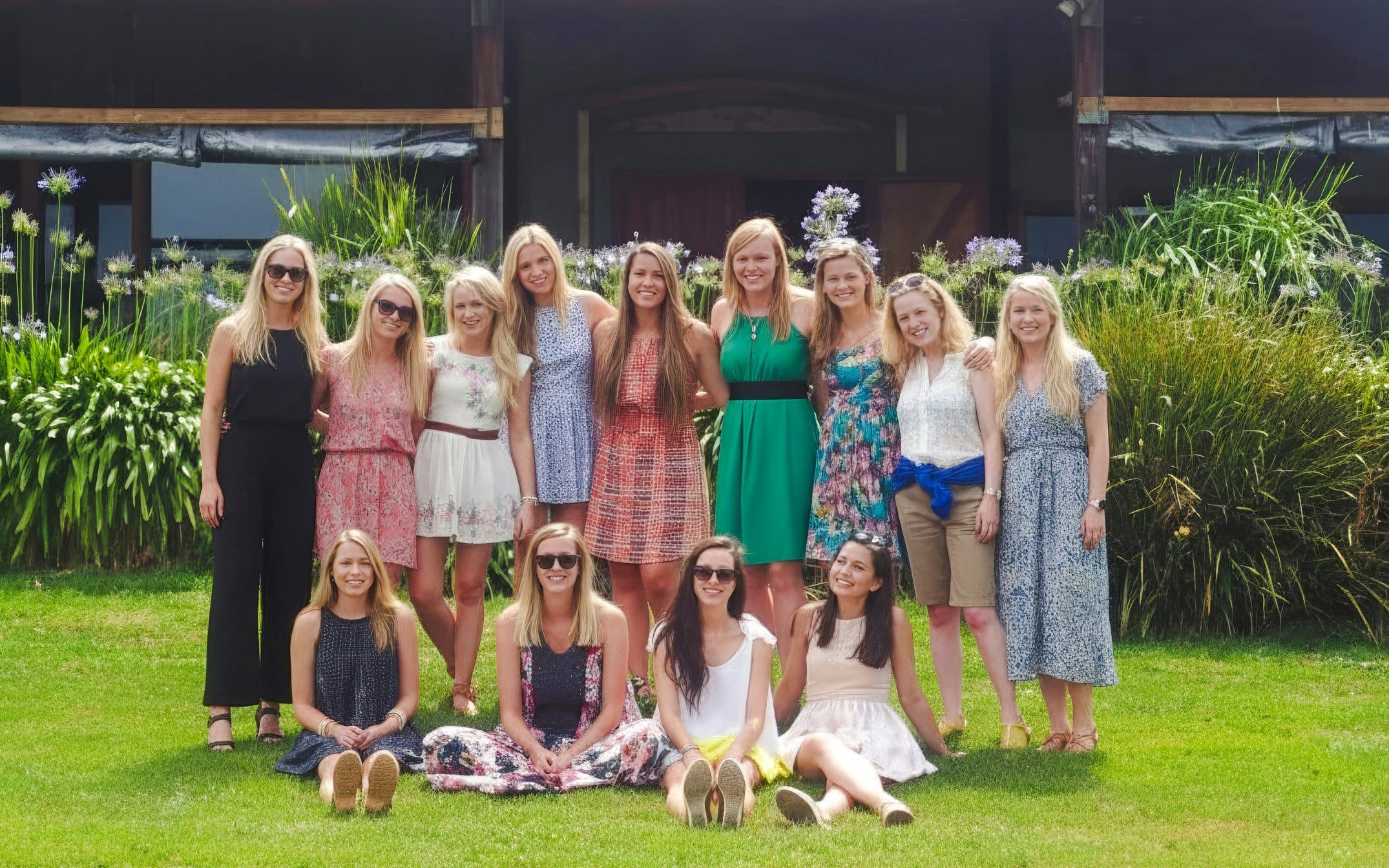 Tasting in the founder's home