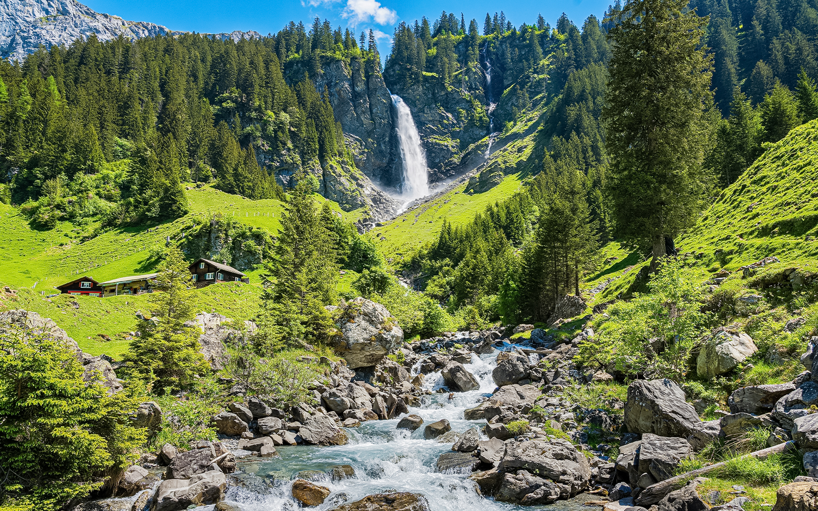 Stäubi waterfall